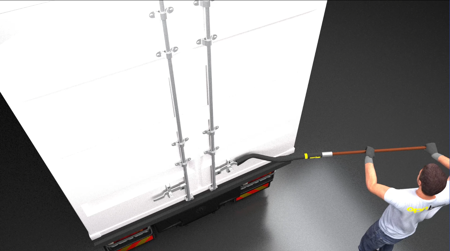 Hard to Close Shipping Container Doors? Here’s Why You Need the OPNBar – Made in USA